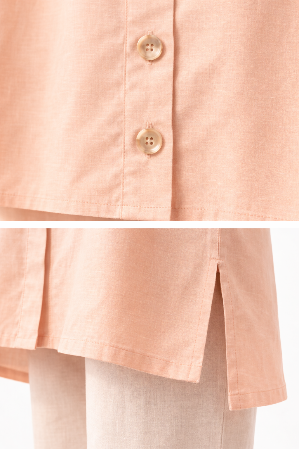 Kaia Blouse Pastel Peach