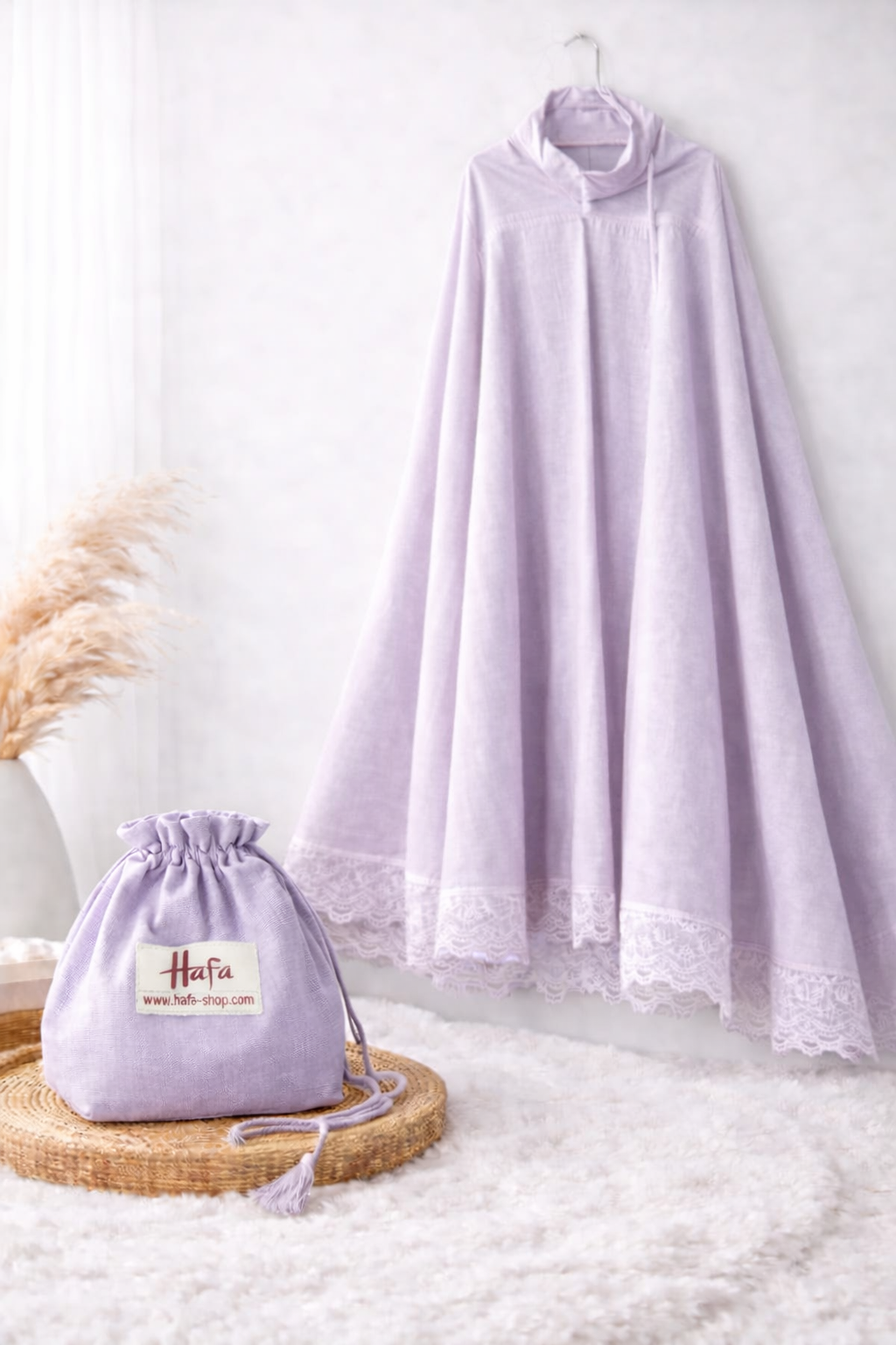 Rihla Lilac – Premium Prayer Dress