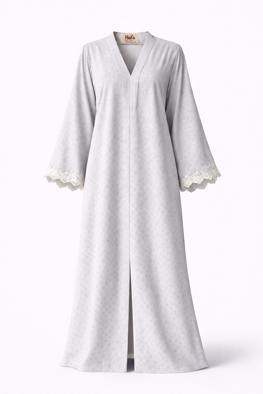 Nova Long Dress – Silver