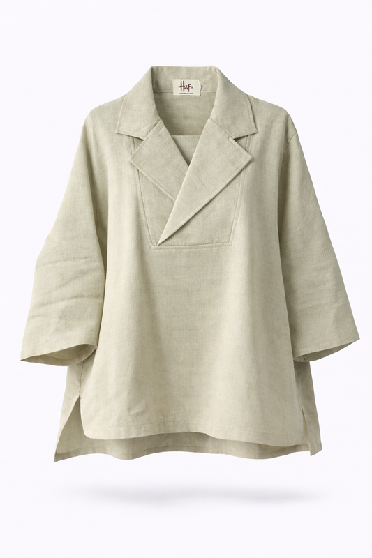 Marwa Blouse Light Matcha