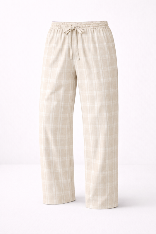 Aara Bottoms Beige Chek