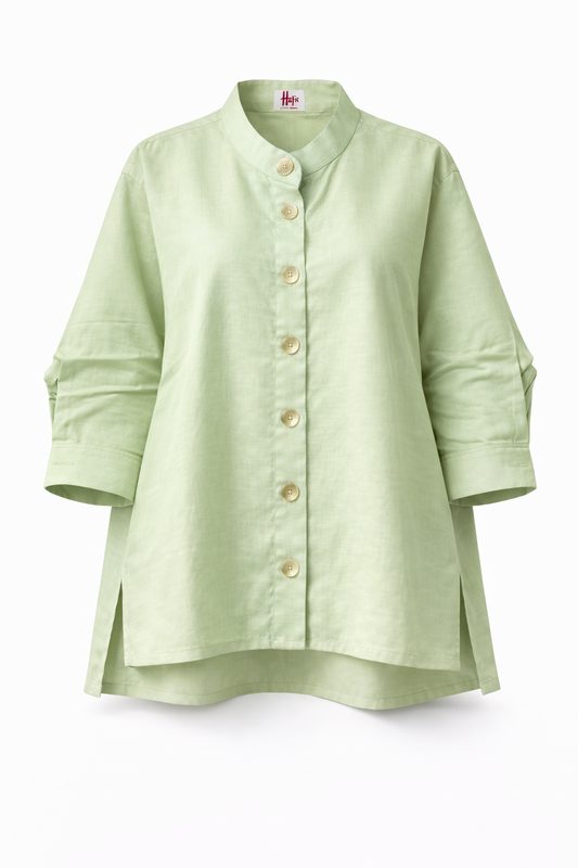 Kaia Blouse light Matcha
