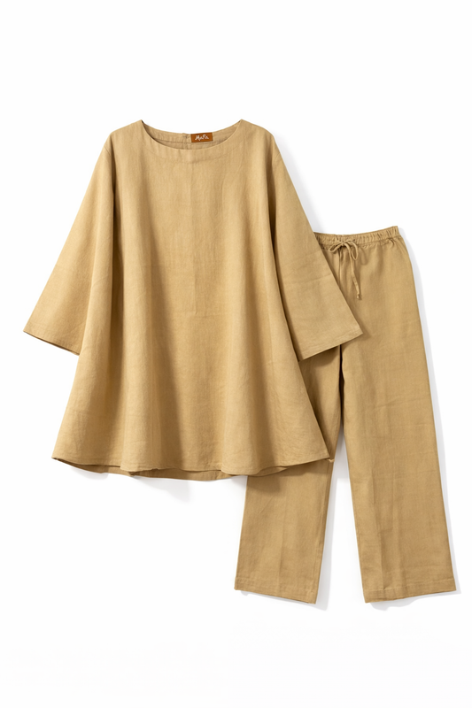 VERA A-Line Set - Mustard