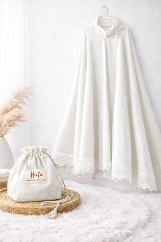 Rihla Off Whte – Premium Prayer Dress