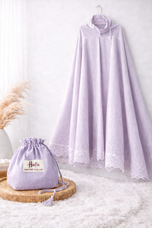 Rihla Lilac – Premium Prayer Dress