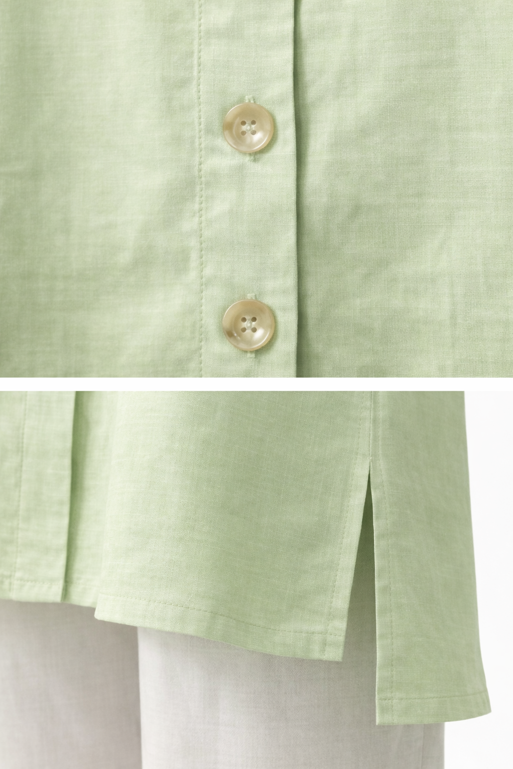 Kaia Blouse light Matcha